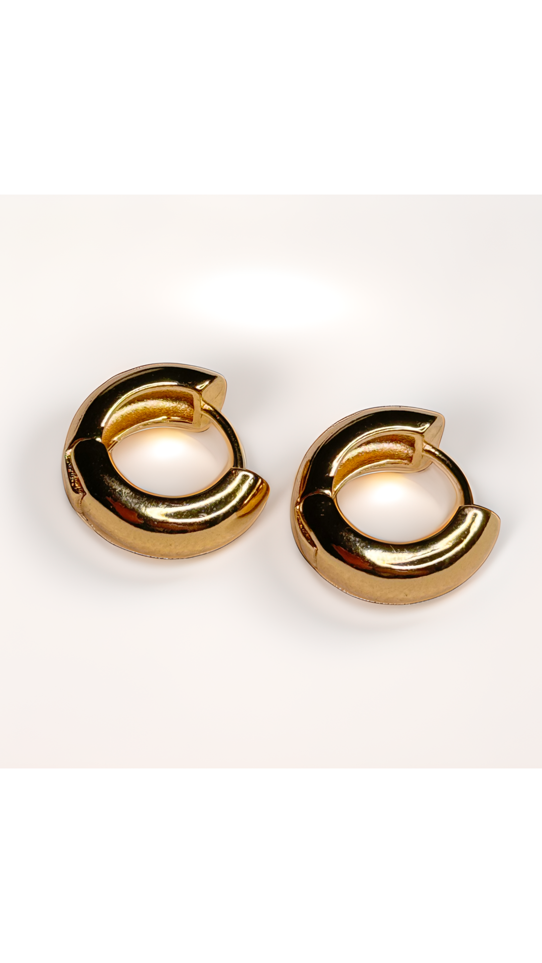 ROUND HOOPS GOLD